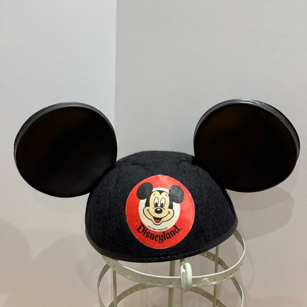 Disney vintage Mickey Mouse Ears Hat child size with name David embroidered